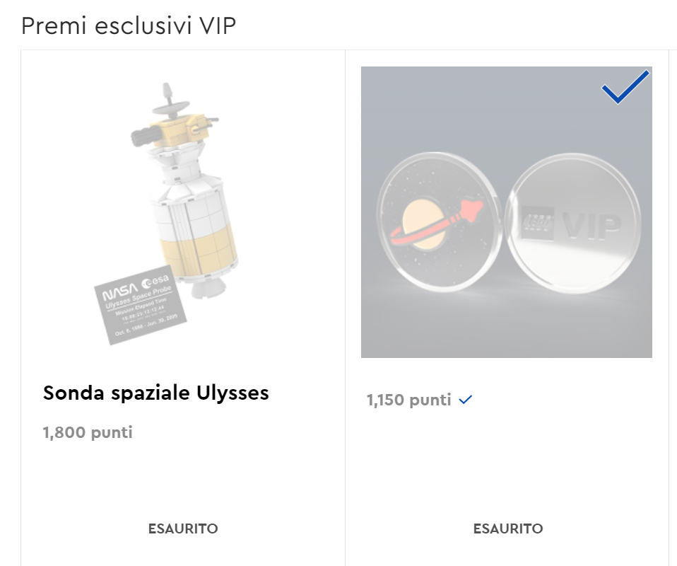 PREMI ESCLUSIVI