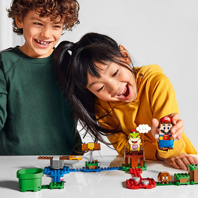 LEGO Super Mario kids play