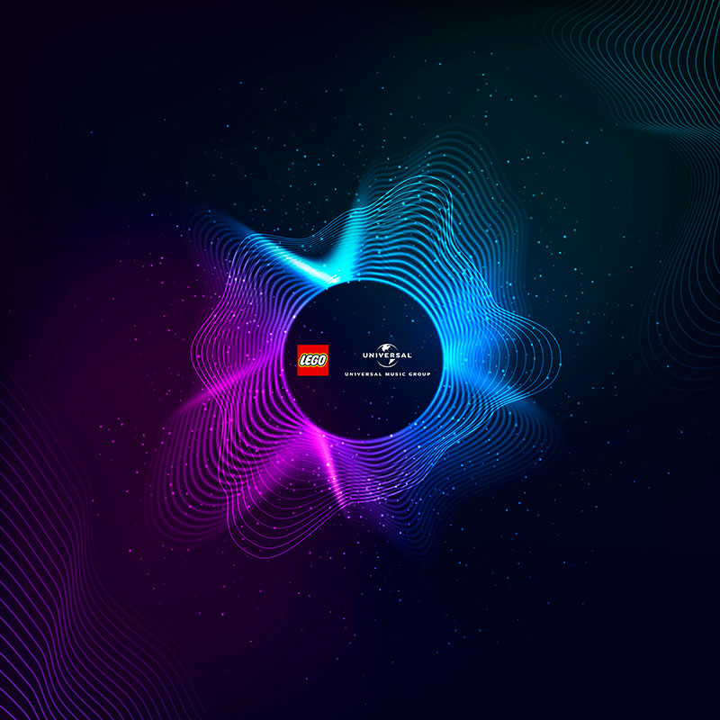 LEGO Group UMG asset soundwaves