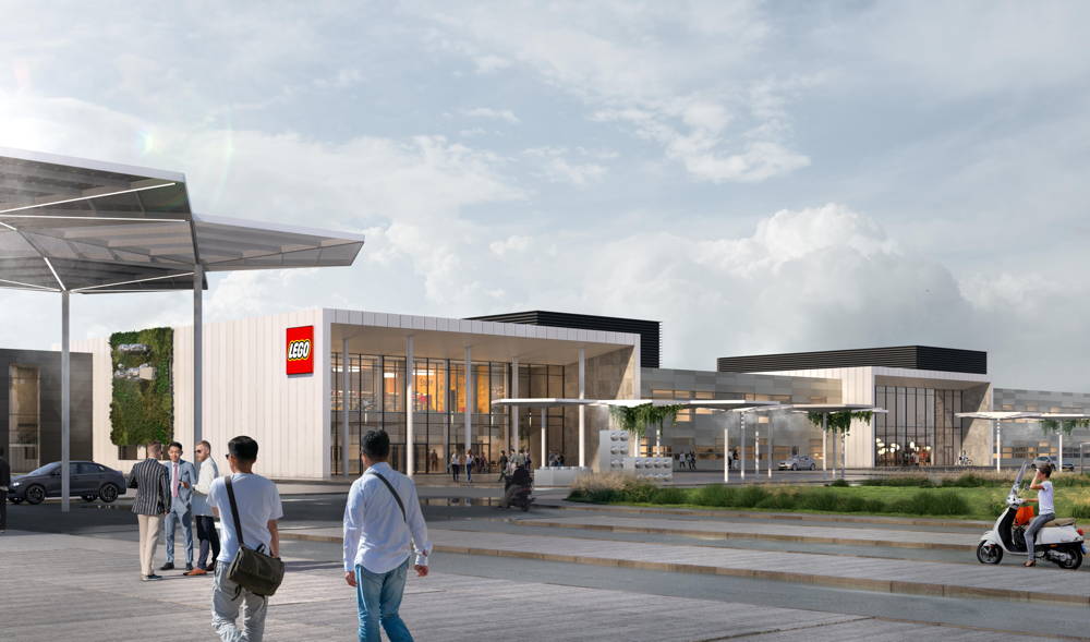 Rendering immagine del nuovo stabilimento in Vietnam