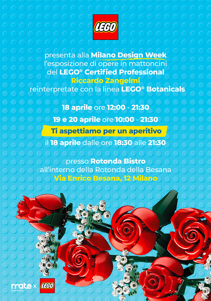 LEGO Save the date Design Week 1