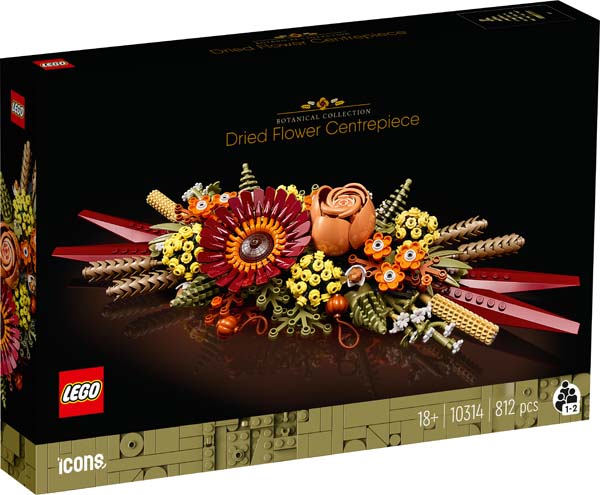 LEGO Dried Flower Centrepiece 1